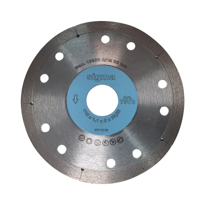 Sigma Diamond blade Ø 115mm hole 22.2 mm, thickness 1.1 mm- super thin