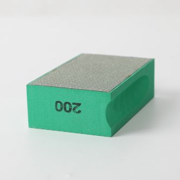 DIAMOND SANDING BLOCK FINE GRIT #200 - Tile Projects Ltd