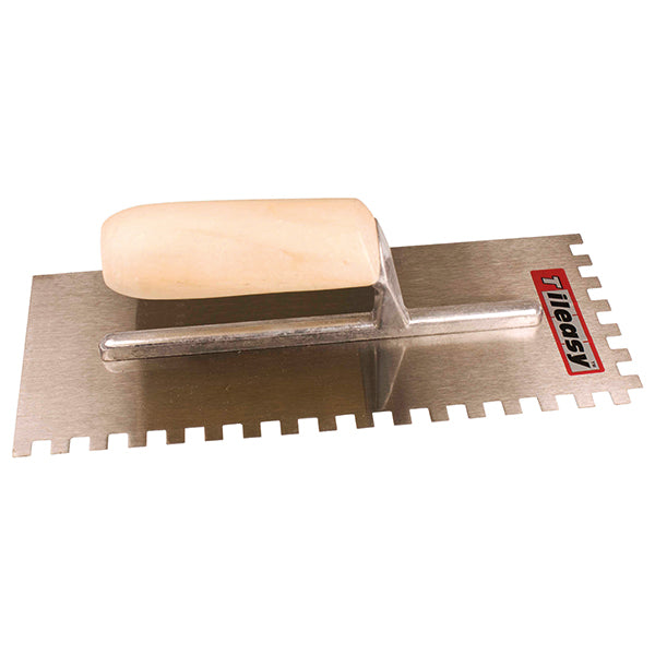 Tileasy Square Notch trowel 8mm (TR) - Tile Projects Ltd