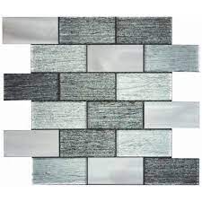 Brooklyn Grey Brick Mosaic - Tile Projects Ltd