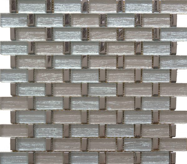 CAPELLA MOSAIC SILVER 2.3 X 4.8 - Tile Projects Ltd