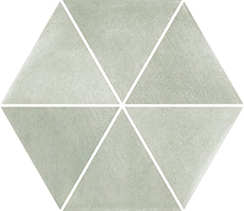 CAPRI HEXAGON AQUA 23 X 27 MATT - Tile Projects Ltd