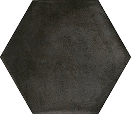 CEMENTINE HEXAGON BLACK MATT