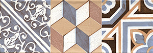 BULEVAR DECOR WARM 10 X 30 - Tile Projects Ltd