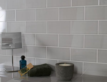 DEVON LISO SLATE GREY 10 X 20 - Tile Projects Ltd