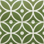 Middleham Hetton Verde Patterned Tile - Tile Projects Ltd