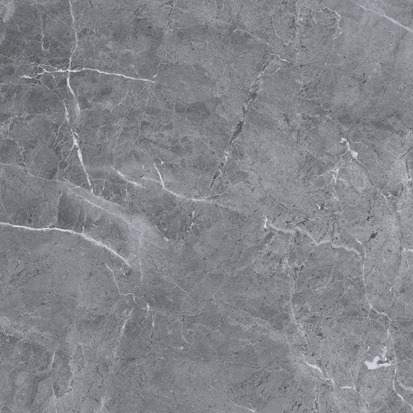 PLAZZA ANTRACITE 80 X 80 POLISHED MARBLE - Tile Projects Ltd