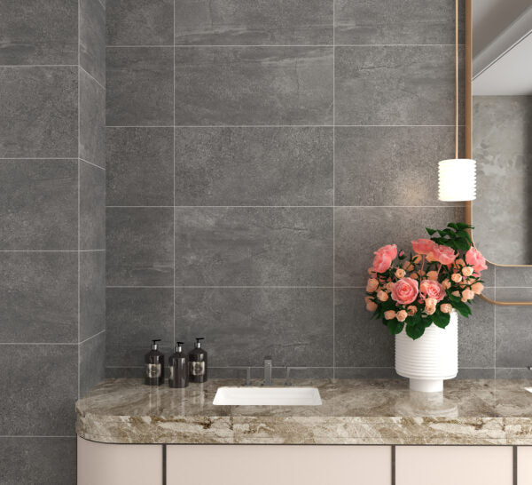 RUSHMORE DARK GREY 30 X 60 - Tile Projects Ltd