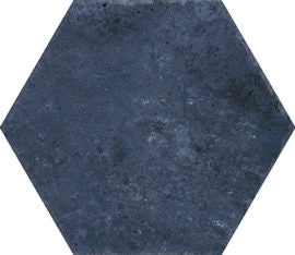 SAONA HEXAGON AZUL 23 X 27 MATT - Tile Projects Ltd