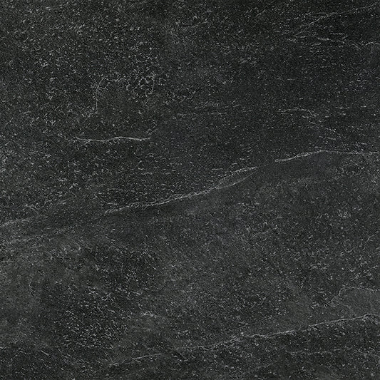 SLATEROCK BLACK 59.2 X 59.2 ( 20MM OUTDOOR ) MATT - Tile Projects Ltd