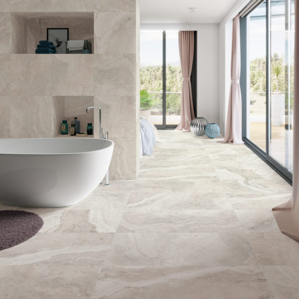 CARACALLA BIANCO MATT 29.2 X 59.2 ( RECTIFIED ) - Tile Projects Ltd