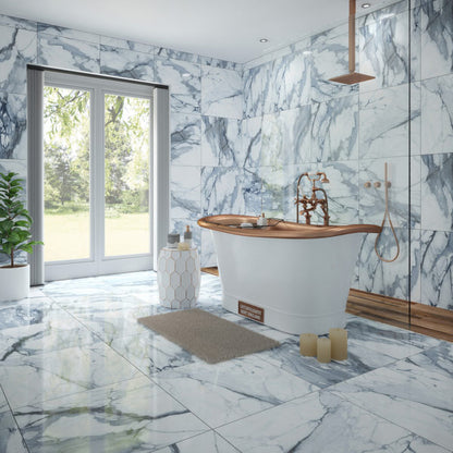 TUSCANY BLUE 60 X 60 ( MARBLE ) - Tile Projects Ltd