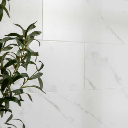 Carrara Sky Marble effect 25x75 - Tile Projects Ltd