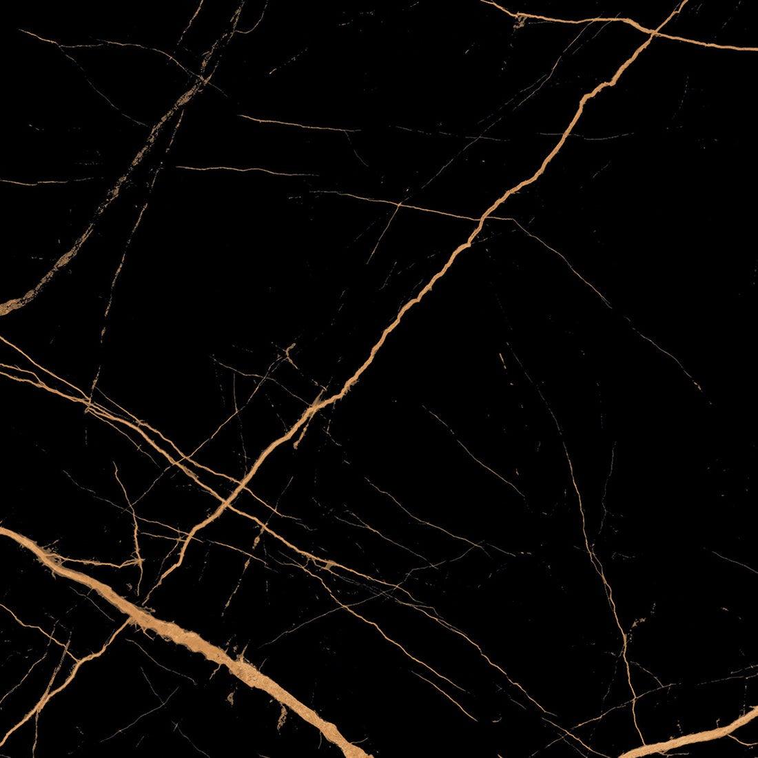 Atlantis Black 60x60 Gold Polished