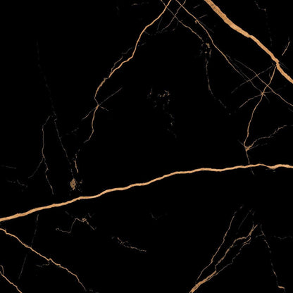 Atlantis Black 60x60 Gold Polished