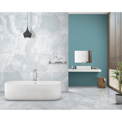 Cloud 60x120 Blue Polished - Tile Projects Ltd