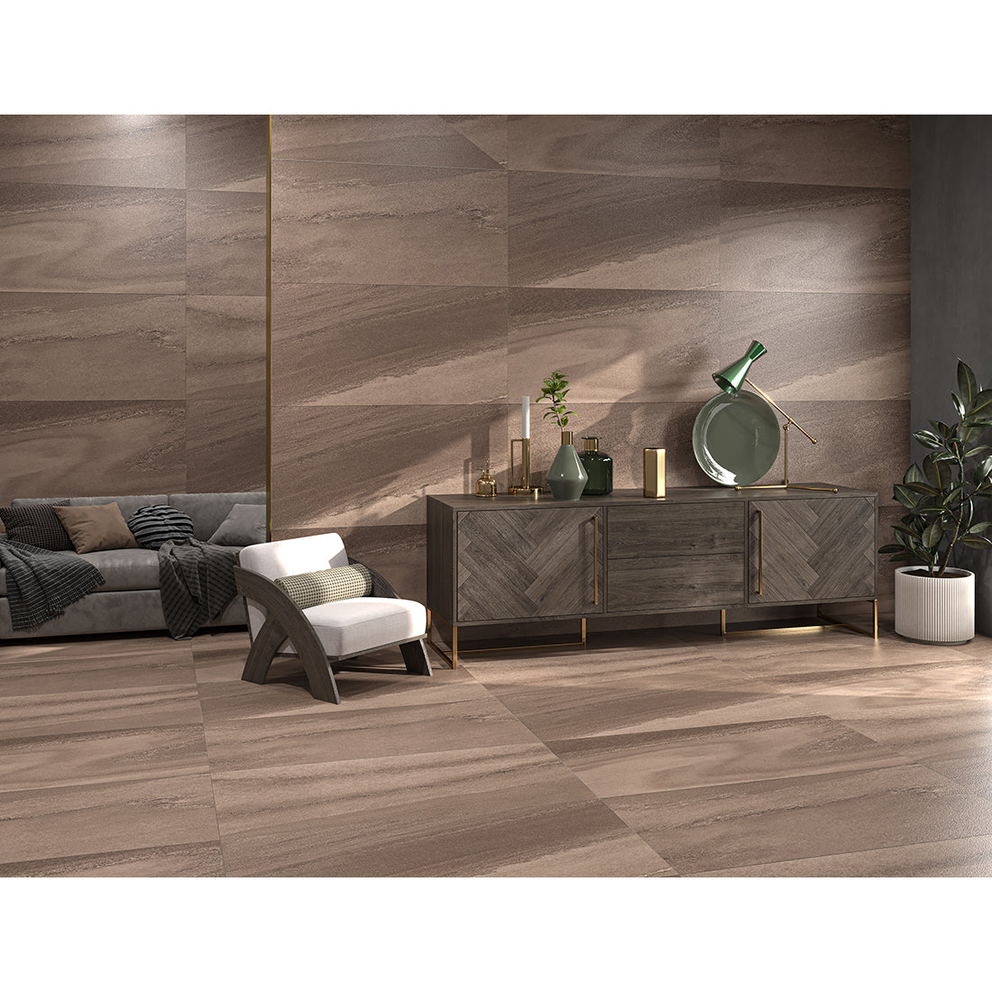 DAZZLE URBANO 60X120 MOCHA SUGAR - Tile Projects Ltd