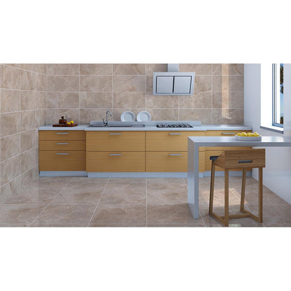 Jerico 60x60 Brown Polished (Pallet Deal 57m2) ONLY £16.70pm2 - Tile Projects Ltd