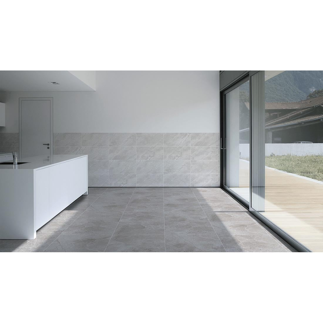 Jerico 30x60 Grey Polished - Tile Projects Ltd