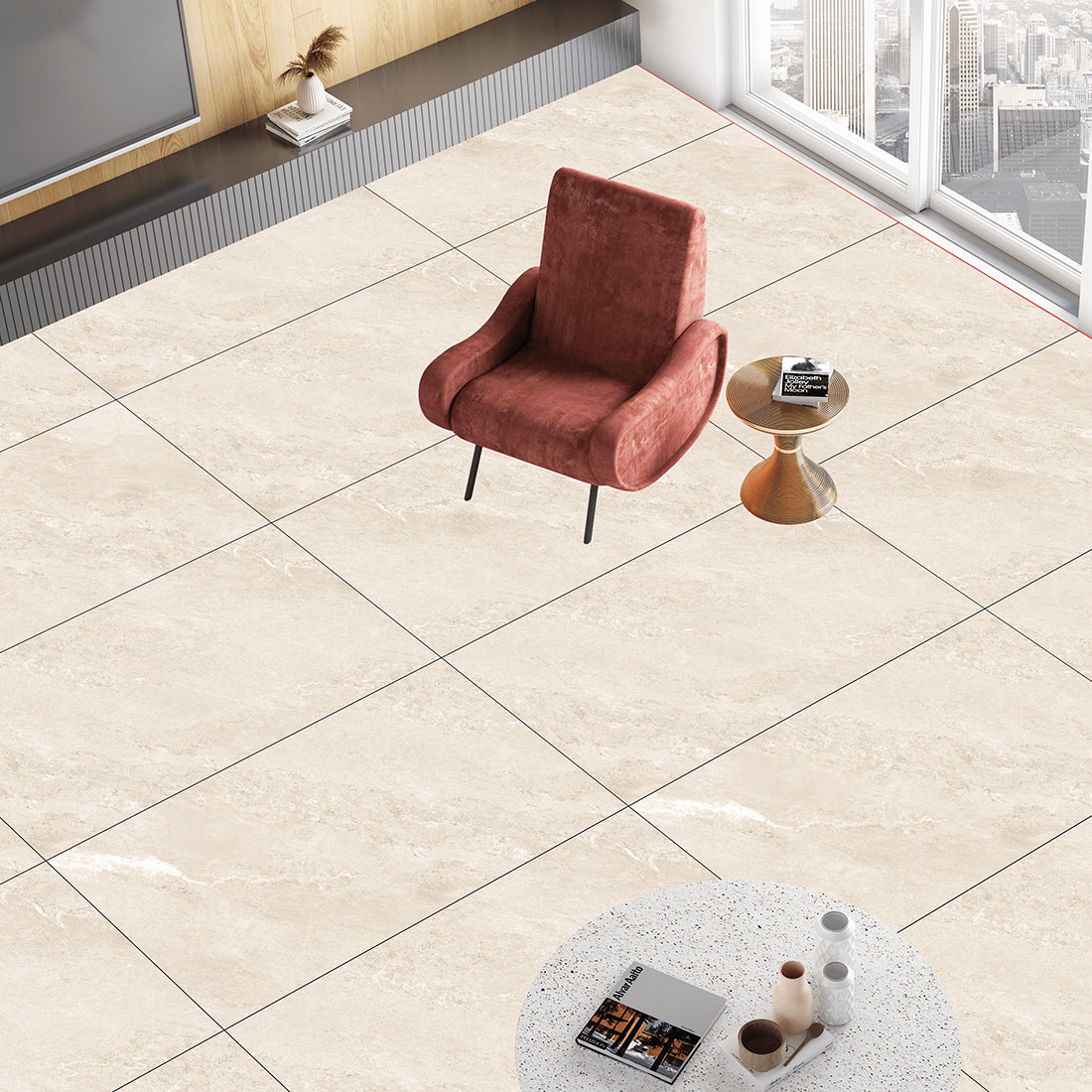 Jupiter Rock 60x120 Beige Matt R10 - Tile Projects Ltd