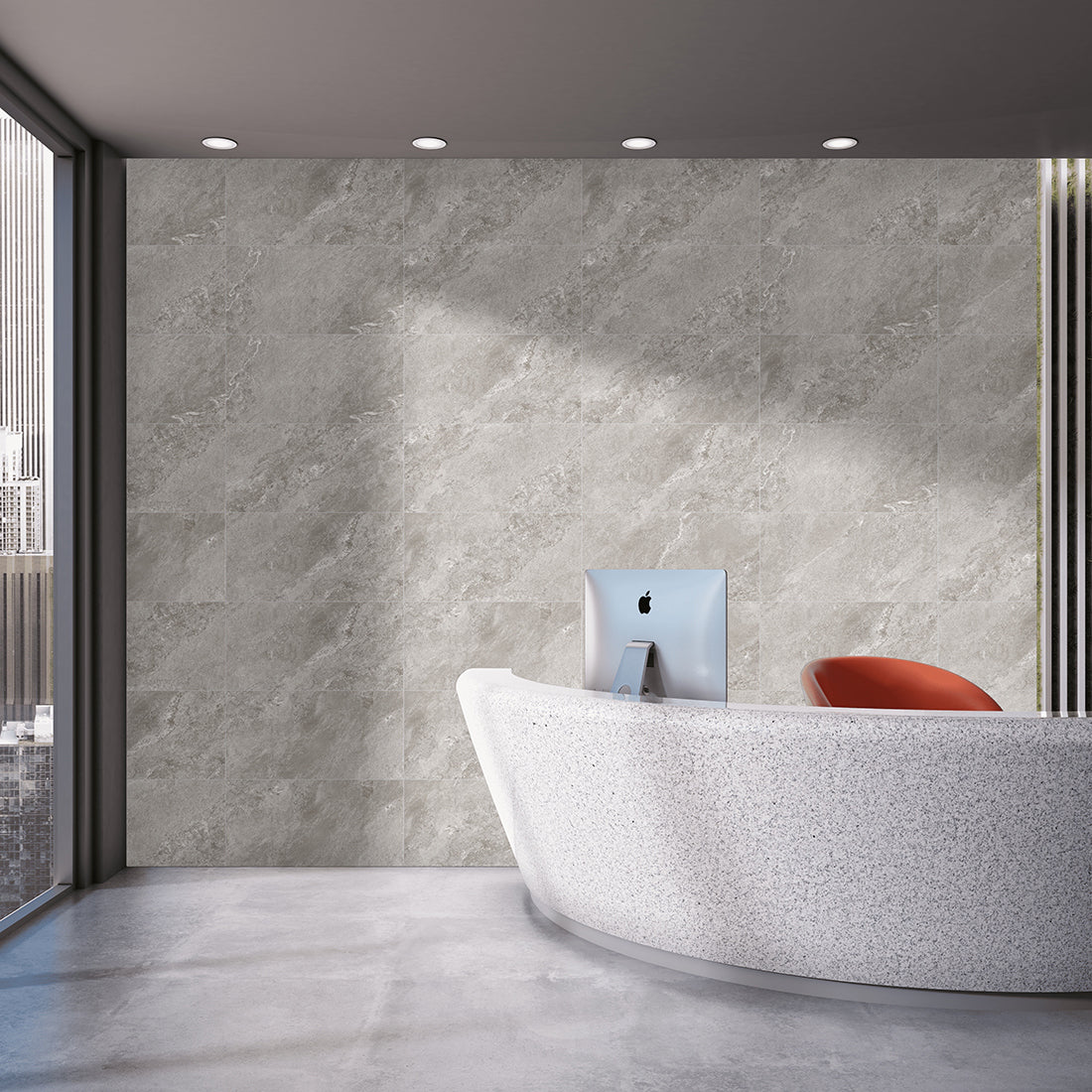 Jupiter Rock 30x60 Grey Matt - Tile Projects Ltd