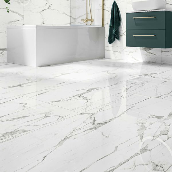 Versailles Carrara Marble Polished60x120 - Tile Projects Ltd