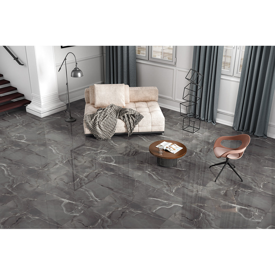 Onyx Prime 60x120 Gris Polished - Tile Projects Ltd