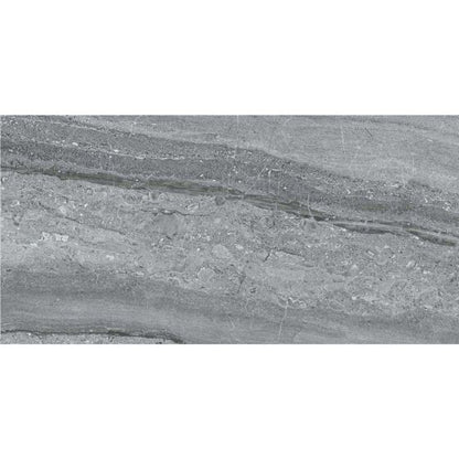 Laurent Grey Gloss Ceramic Wall 300x600mm - Tile Projects Ltd