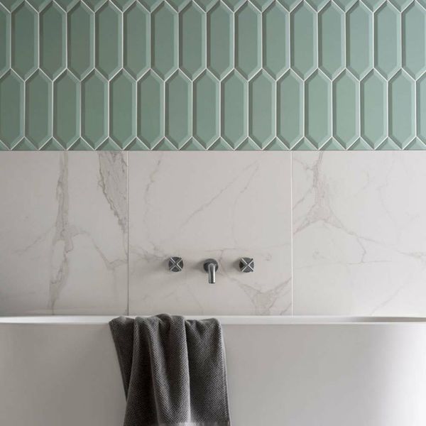 Pickett® Bevelled Mint Tiles - Tile Projects Ltd