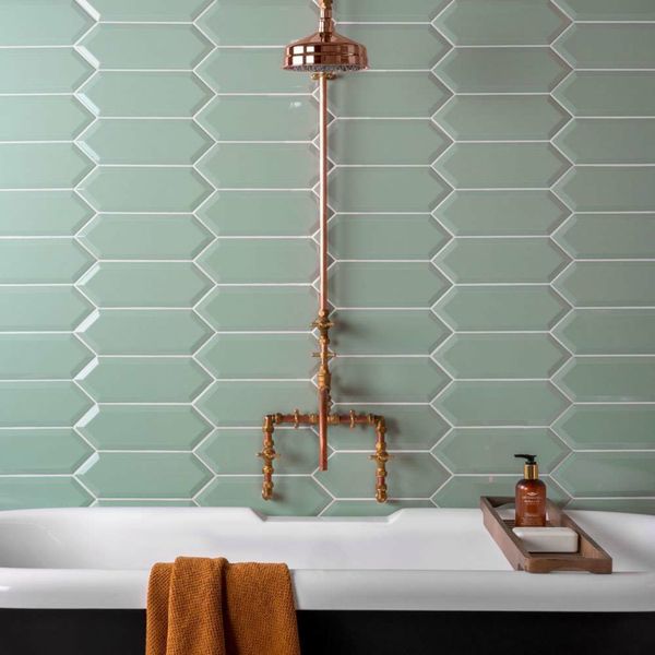 Pickett® Bevelled Mint Tiles - Tile Projects Ltd