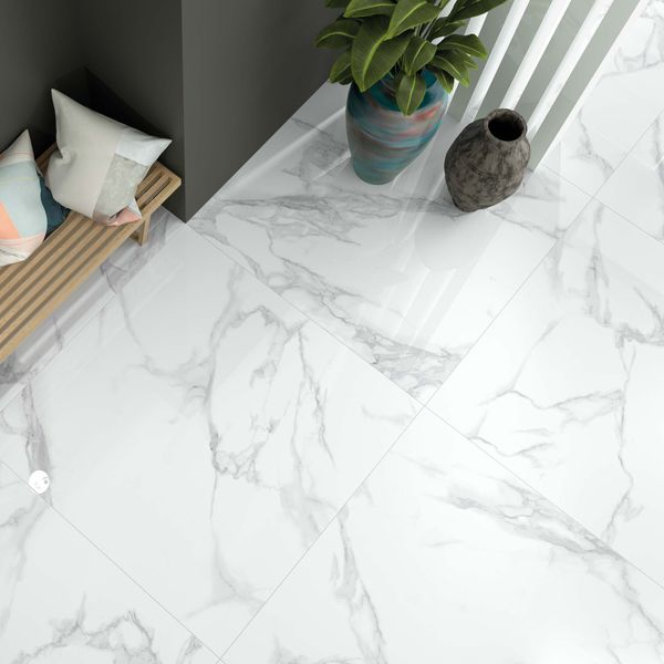 Bowness Purity White Marble Effect - Tile Projects Ltd