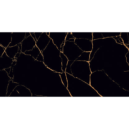 Softline Black 60x120 Gold Polished - Tile Projects Ltd