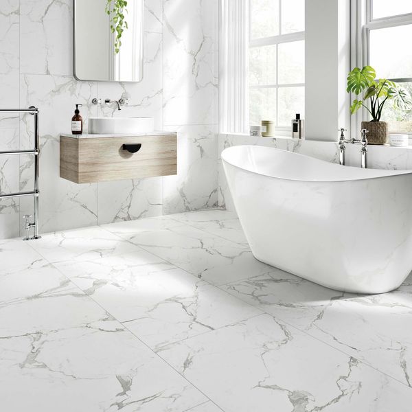 Versailles Carrara Marble Matt 60x120 - Tile Projects Ltd